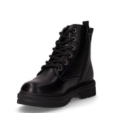Anfibio in ecopelle con cuore bambina nero | Boscaini Scarpe