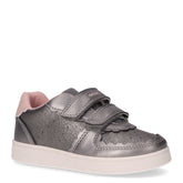 Eclyper sneaker da bambina in ecopelle grigio rosa - Sneakers Bambina | Boscaini Scarpe