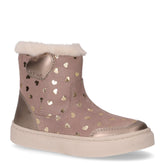 Nashik stivaletto caldo da bambina in ecopelle beige - Scarpe Bambina | Boscaini Scarpe