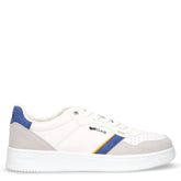Ken LTX sneaker in ecopelle bianco blu | Boscaini Scarpe