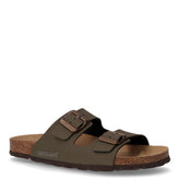 Sara ciabatta in ecopelle oliva - GRUNLAND | Boscaini Scarpe