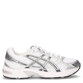 Gel 1130 scarpa da running in tessuto ed ecopelle bianco argento | Boscaini Scarpe