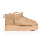 Stivaletto invernale con platform camel - Stivaletti Donna | Boscaini Scarpe