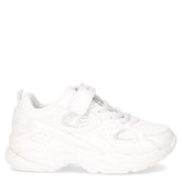 Countess sneaker in ecopelle e tessuto bambino bianco - Scarpe Bambino | Boscaini Scarpe