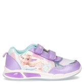 Sneaker bambina in ecopelle con luci lilla - FROZEN | Boscaini Scarpe