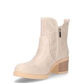 Tronchetto in ecopelle beige | Boscaini Scarpe