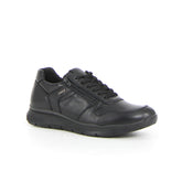 Stringata sportiva in pelle nero - Stringate Uomo | Boscaini Scarpe