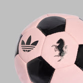 Juve Clb Away pallone in poliuretano rosa nero | Boscaini Scarpe