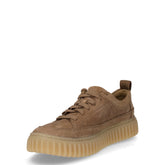 Torhill Lace sneaker in pelle sabbia | Boscaini Scarpe