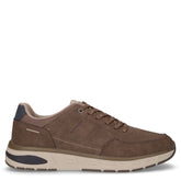 Sneaker in ecopelle taupe - Sneakers Uomo | Boscaini Scarpe