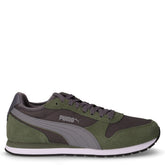 ST Miller sneaker in tessuto e pelle verde grigio | Boscaini Scarpe