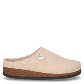 Ciabatta da casa in tessuto beige - Ciabatte Donna | Boscaini Scarpe