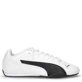 Catch sneaker in ecopelle bianco nero | Boscaini Scarpe