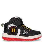 Buzzerlight sneaker bambino in tessuto ed ecopelle nero - Sneakers Bambino | Boscaini Scarpe