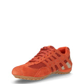 Snake scarpa sportiva in tessuto e pelle mattone | Boscaini Scarpe