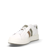 Sneaker in pelle bianco militare | Boscaini Scarpe