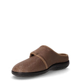 Ciabatta in tessuto con strappo tortora | Boscaini Scarpe