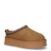 Stivaletto caldo in tessuto con platform cammello - Stivaletti Donna | Boscaini Scarpe