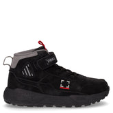 Sneaker bambino in ecopelle nero - Sneakers Bambino | Boscaini Scarpe