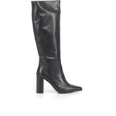 Stivale al ginocchio con tacco nero - Stivali Donna | Boscaini Scarpe
