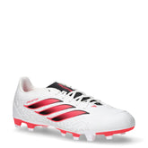 Predator Club Ft Fg/Mg scarpa da calcio in ecopelle bianco rosso nero | Boscaini Scarpe