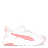 Trinity 2 sneaker in tessuto ed ecopelle bambina bianco rosa - Sneakers Bambina | Boscaini Scarpe