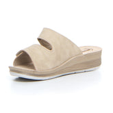 Ciabatta con zeppa sabbia | Boscaini Scarpe