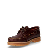 Newton stringata sportiva in pelle brunello | Boscaini Scarpe