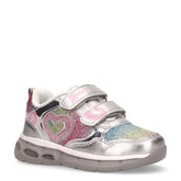 Sneaker con luci bambina silver multicolor - Scarpe Bambina | Boscaini Scarpe