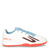 SKX_2 Club TF scarpa da calcetto ragazzo bianco turchese - Scarpe Sportive Bambini | Boscaini Scarpe