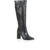 Stivale al ginocchio con tacco nero - Stivali Donna | Boscaini Scarpe