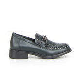 Mocassino con staffa verde - Mid Season Sale Mocassini Donna | Boscaini Scarpe