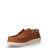 Wally stringata casual in ecopelle tanno | Boscaini Scarpe