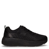 Max Cushioning Elite SR sneaker da lavoro in tessuto nero | Boscaini Scarpe