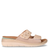 Dasa ciabatta in pelle con zeppa beige - Comfort Donna | Boscaini Scarpe