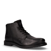 Stivaletto stringato in pelle nero - BUGATTI UOMO | Boscaini Scarpe