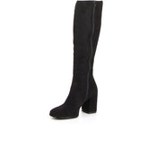 Stivale al ginocchio con tacco nero | Boscaini Scarpe