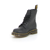 1460 anfibio 8 buchi black greasy | Boscaini Scarpe