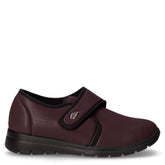 Pantofola in tessuto con strappo barolo | Boscaini Scarpe