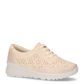 Sneaker slip on in ecopelle beige | Boscaini Scarpe