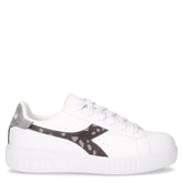 Game Step Moon sneaker ragazza in ecopelle bianco - DIADORA | Boscaini Scarpe