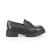 Mocassino carrarmato nero - Mid Season Sale Mocassini Donna | Boscaini Scarpe