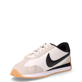 Pacific sneaker in pelle e tessuto bianco nero | Boscaini Scarpe