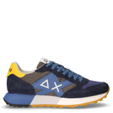 Jaki 2.0 bicolor Sneaker in pelle blu - SUN68 UOMO | Boscaini Scarpe
