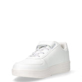 Kevin LTX sneaker in ecopelle con velcro bianco | Boscaini Scarpe