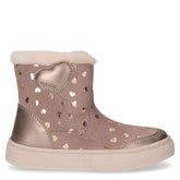 Nashik stivaletto caldo da bambina in ecopelle beige - Stivaletti Bambina | Boscaini Scarpe