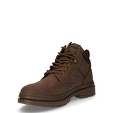 Tuareg indi stivaletto stringato in ecopelle marrone scuro | Boscaini Scarpe