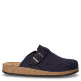 Ciabatta in tessuto blu | Boscaini Scarpe