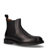 Stivaletto beatles in pelle nero | Boscaini Scarpe