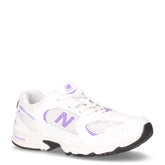 530 sneaker bambina in ecopelle e tessuto bianco - NEW BALANCE | Boscaini Scarpe